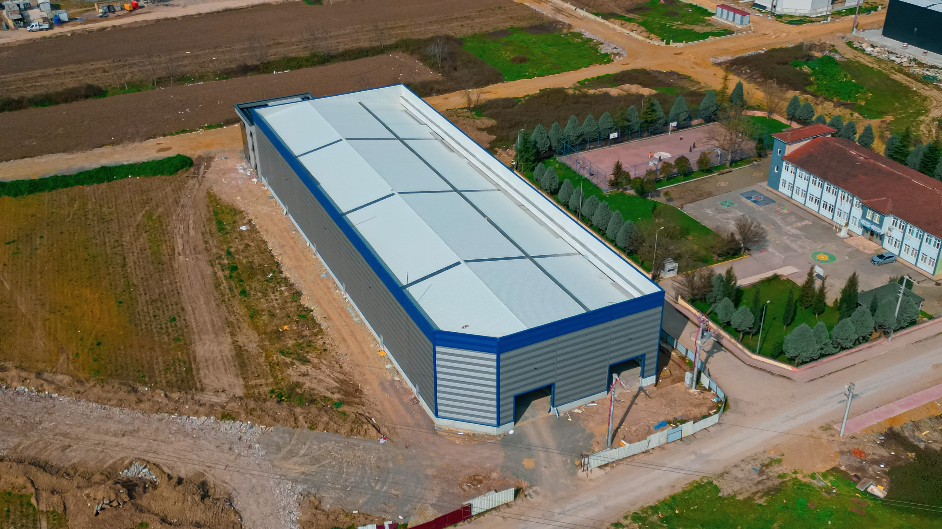 Erensan Çelik – Komple Fabrika ve İdari Bina Elektrik Mühendisliği